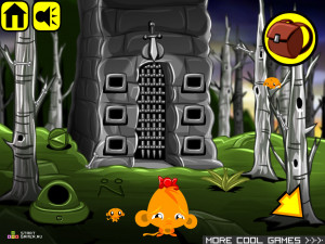 Игра Счастливая Обезьянка 59 (Monkey GO Happy 59) — играть онлайн бесплатно (изображение №3)