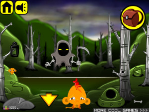 Игра Счастливая Обезьянка 59 (Monkey GO Happy 59) — играть онлайн бесплатно (изображение №6)