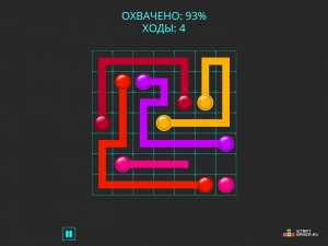 Игра Поток Мания: Соедини Пары Точек (Flow Mania) — играть онлайн бесплатно (изображение №2)