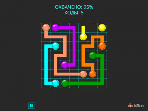 Игра Поток Мания: Соедини Пары Точек (Flow Mania) — играть онлайн бесплатно (изображение №3)