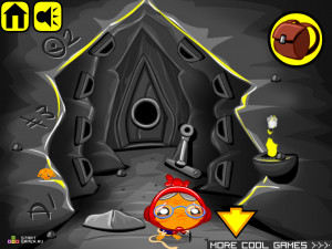 Игра Счастливая Обезьянка 63 (Monkey GO Happy 63) — играть онлайн бесплатно (изображение №5)