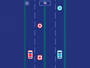 Игра Две Машинки (Two Cars) — играть онлайн бесплатно (изображение №4)