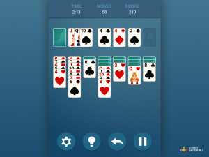 Игра Гранд Пасьянс Косынка (Solitaire Grande) — играть онлайн бесплатно (изображение №3)