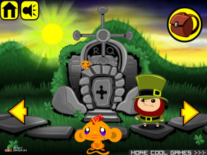 Игра Счастливая Обезьянка 64 (Monkey GO Happy 64) — играть онлайн бесплатно (изображение №2)