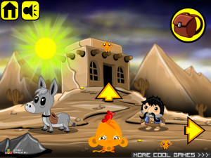 Игра Счастливая Обезьянка 65 (Monkey GO Happy 65) — играть онлайн бесплатно (изображение №2)