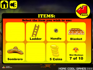 Игра Счастливая Обезьянка 65 (Monkey GO Happy 65) — играть онлайн бесплатно (изображение №5)