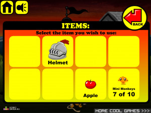 Игра Счастливая Обезьянка 67 (Monkey GO Happy 67) — играть онлайн бесплатно (изображение №7)