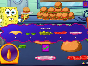 Игра Никелодеон: Кулинарный Конкурс (Nickelodeon: Cooking Contest) — играть онлайн бесплатно (изображение №12)