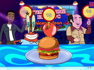 Игра Никелодеон: Кулинарный Конкурс (Nickelodeon: Cooking Contest) — играть онлайн бесплатно (изображение №10)