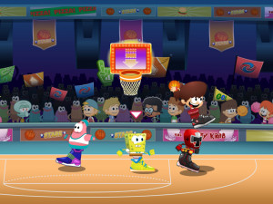 Игра Никелодеон: Звёзды Баскетбола 3 (Nickelodeon: Basketball Stars 3) — играть онлайн бесплатно (изображение №13)
