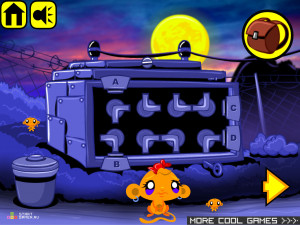 Игра Счастливая Обезьянка 68 (Monkey GO Happy 68) — играть онлайн бесплатно (изображение №4)