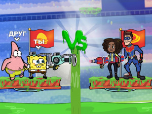 Игра Никелодеон: Поймай слайм (Nickelodeon: Capture the Slime) — играть онлайн бесплатно (изображение №3)