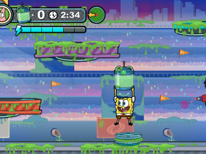 Игра Никелодеон: Поймай слайм (Nickelodeon: Capture the Slime) — играть онлайн бесплатно (изображение №6)