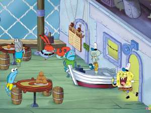 Игра Губка Боб: В ритме Бикини Боттом (SpongeBob: Bikini Bottom Beat) — играть онлайн бесплатно (изображение №12)