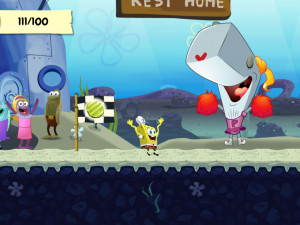 Игра Губка Боб Спринт (SpongeBob Run) — играть онлайн бесплатно (изображение №7)