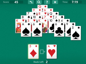 Игра Пасьянс Пирамида (Pyramid Solitaire) — играть онлайн бесплатно (изображение №7)