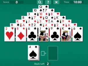 Игра Пасьянс Пирамида (Pyramid Solitaire) — играть онлайн бесплатно (изображение №2)