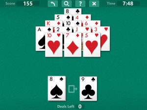 Игра Пасьянс Пирамида (Pyramid Solitaire) — играть онлайн бесплатно (изображение №4)