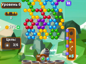 Игра Бабл Шутер Сага (Bubble Shooter Saga) — играть онлайн бесплатно (изображение №2)