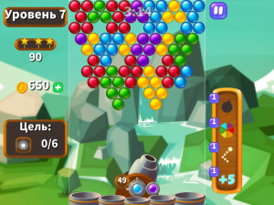 Игра Бабл Шутер Сага (Bubble Shooter Saga) — играть онлайн бесплатно (изображение №3)