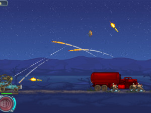 Игра Дорога Ярости: Заварушка в Пустыне (Road of Fury: Desert Strike) — играть онлайн бесплатно (изображение №11)