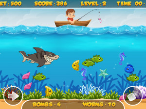 Игра Веселая Рыбалка (Fishing Frenzy) — играть онлайн бесплатно (изображение №6)