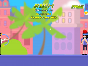 Игра Супер Лучники (Super Bowmasters) — играть онлайн бесплатно (изображение №7)