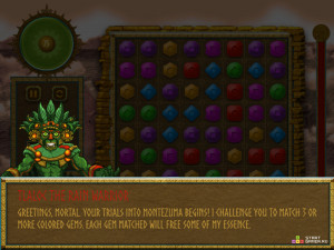 Игра Монтесума Драгоценные Камни (Montezuma Gems) — играть онлайн бесплатно (изображение №2)