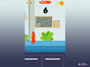 Игра Беги Сосиска Беги (Run Sausage Run) — играть онлайн бесплатно (изображение №3)