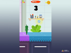 Игра Беги Сосиска Беги (Run Sausage Run) — играть онлайн бесплатно (изображение №5)