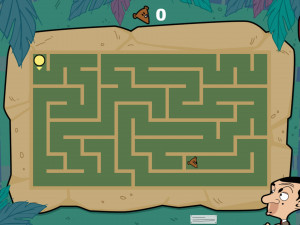 Игра Мистер Бин: Лабиринт (Mr. Bean Maze) — играть онлайн бесплатно (изображение №3)