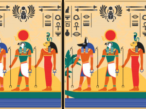 Игра Древний Египет - Найди отличия (Ancient Egypt - Spot The Differences) — играть онлайн бесплатно (изображение №9)
