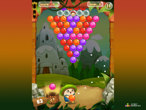 Игра Приключение: Лопай Пузыри (Bubble Pop Adventure) — играть онлайн бесплатно (изображение №3)