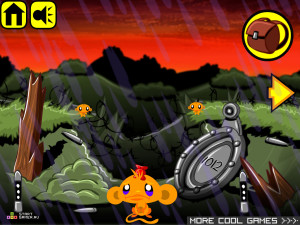 Игра Счастливая Обезьянка 71 (Monkey GO Happy 71) — играть онлайн бесплатно (изображение №2)