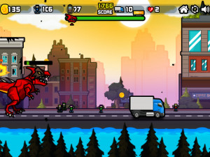 Игра Ти-рэкс в Нью-Йорке (T-Rex N.Y) — играть онлайн бесплатно (изображение №10)