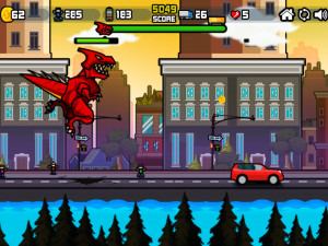 Игра Ти-рэкс в Нью-Йорке (T-Rex N.Y) — играть онлайн бесплатно (изображение №7)