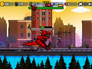 Игра Ти-рэкс в Нью-Йорке (T-Rex N.Y) — играть онлайн бесплатно (изображение №6)