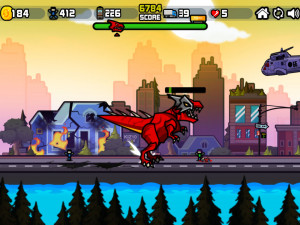 Игра Ти-рэкс в Нью-Йорке (T-Rex N.Y) — играть онлайн бесплатно (изображение №5)