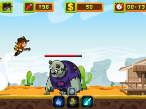 Игра Рейнджер против Зомби (Ranger vs Zombies) — играть онлайн бесплатно (изображение №4)