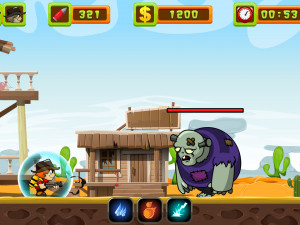 Игра Рейнджер против Зомби (Ranger vs Zombies) — играть онлайн бесплатно (изображение №5)