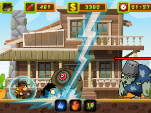 Игра Рейнджер против Зомби (Ranger vs Zombies) — играть онлайн бесплатно (изображение №8)