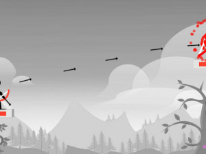 Игра Стикмен Лучник 2 (Stickman Archer 2) — играть онлайн бесплатно (изображение №4)