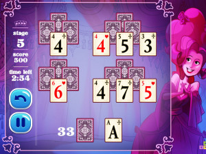 Игра Магический Пасьянс (Magic Solitaire) — играть онлайн бесплатно (изображение №6)