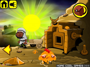 Игра Счастливая Обезьянка 74 (Monkey GO Happy 74) — играть онлайн бесплатно (изображение №3)