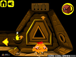 Игра Счастливая Обезьянка 74 (Monkey GO Happy 74) — играть онлайн бесплатно (изображение №4)