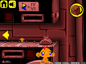 Игра Счастливая Обезьянка 75 (Monkey GO Happy 75) — играть онлайн бесплатно (изображение №3)