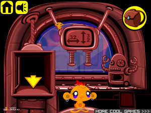 Игра Счастливая Обезьянка 75 (Monkey GO Happy 75) — играть онлайн бесплатно (изображение №4)