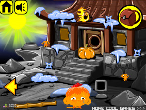 Игра Счастливая Обезьянка 76 (Monkey GO Happy 76) — играть онлайн бесплатно (изображение №4)