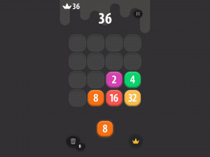 Игра Слияние 2048 (Merge 2048) — играть онлайн бесплатно (изображение №3)