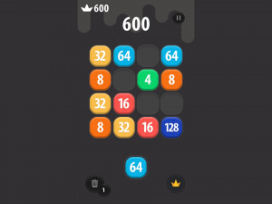 Игра Слияние 2048 (Merge 2048) — играть онлайн бесплатно (изображение №4)